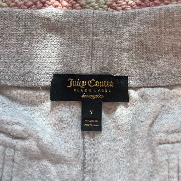 Juicy Couture Grey Velour Sweat Pants - Picture 5 of 7